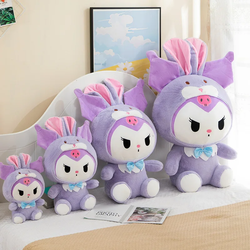 40/55cm nowa Sanrio transformacja serii Kawaii cynamonowy moja melodia kreskówka gigantyczna pluszowa poduszka kreskówka śliczne pluszaki lalki