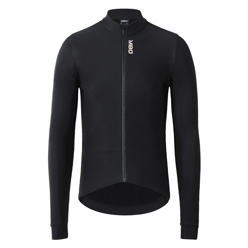 

MBO зимний термофлисовый велосипедный трикотаж из итальянской ткани Carvico, топ для шоссейного велосипеда, мужская одежда для велосипеда, рубашка с длинными рукавами