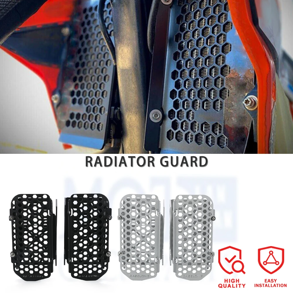 

2023 2022 2021 Radiator Guard Protector Grill Cover Oil Cooler Guard Motorcycle For GASGAS EC MC EX 125 250 300 250F 350F 450F