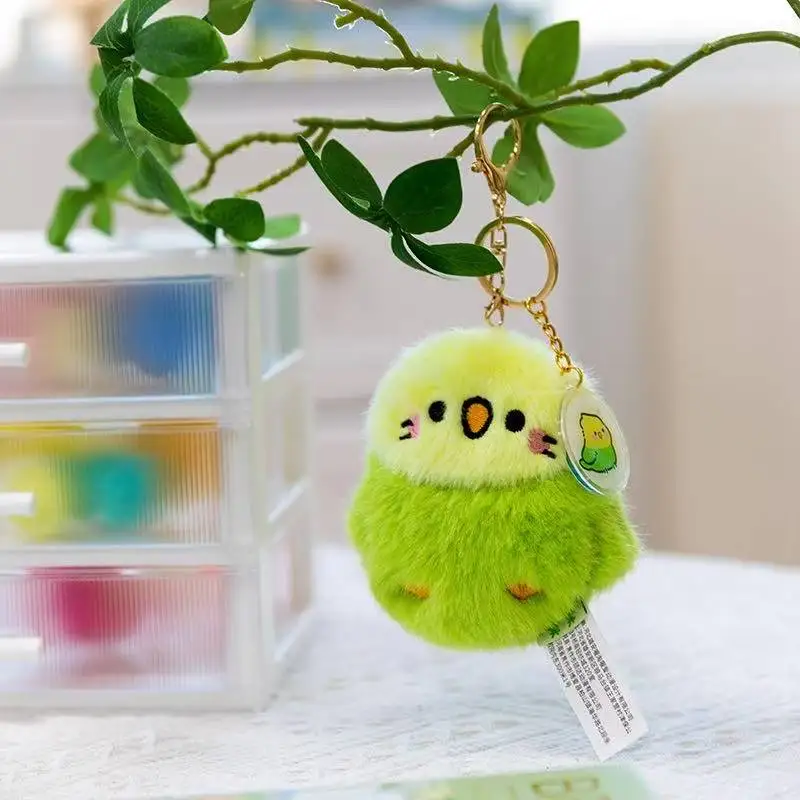 Nieuwste Fat Bird Rugzak Hanger Sleutelhanger Kawaii Gevulde Knuffel Pop Cartoon Anime Leuke Cadeau Pop voor Vrienden Vakantie Pop