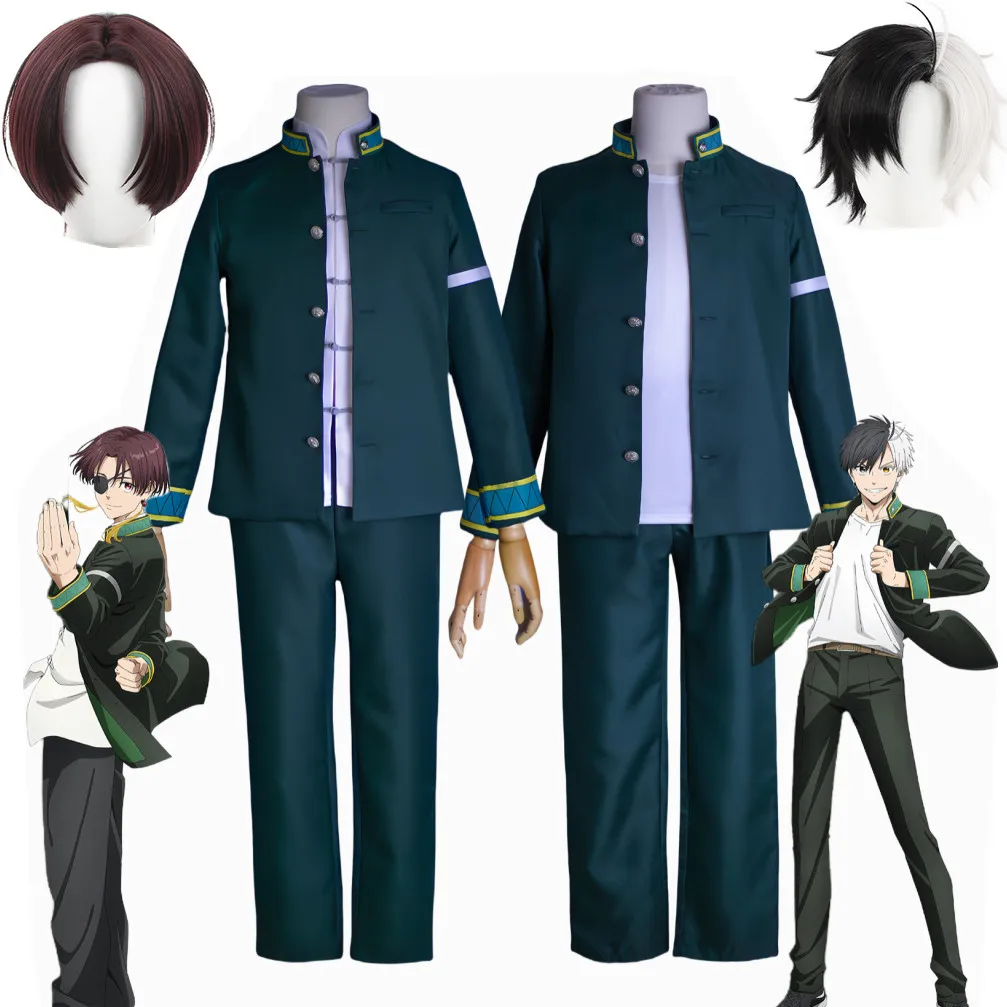 

Wind Breaker Anime Haruka Sakura Akihiko Nirei Kyotaro Sugishita Hayato Suo Hajime Umemiya Cosplay Costume Wig Uniform