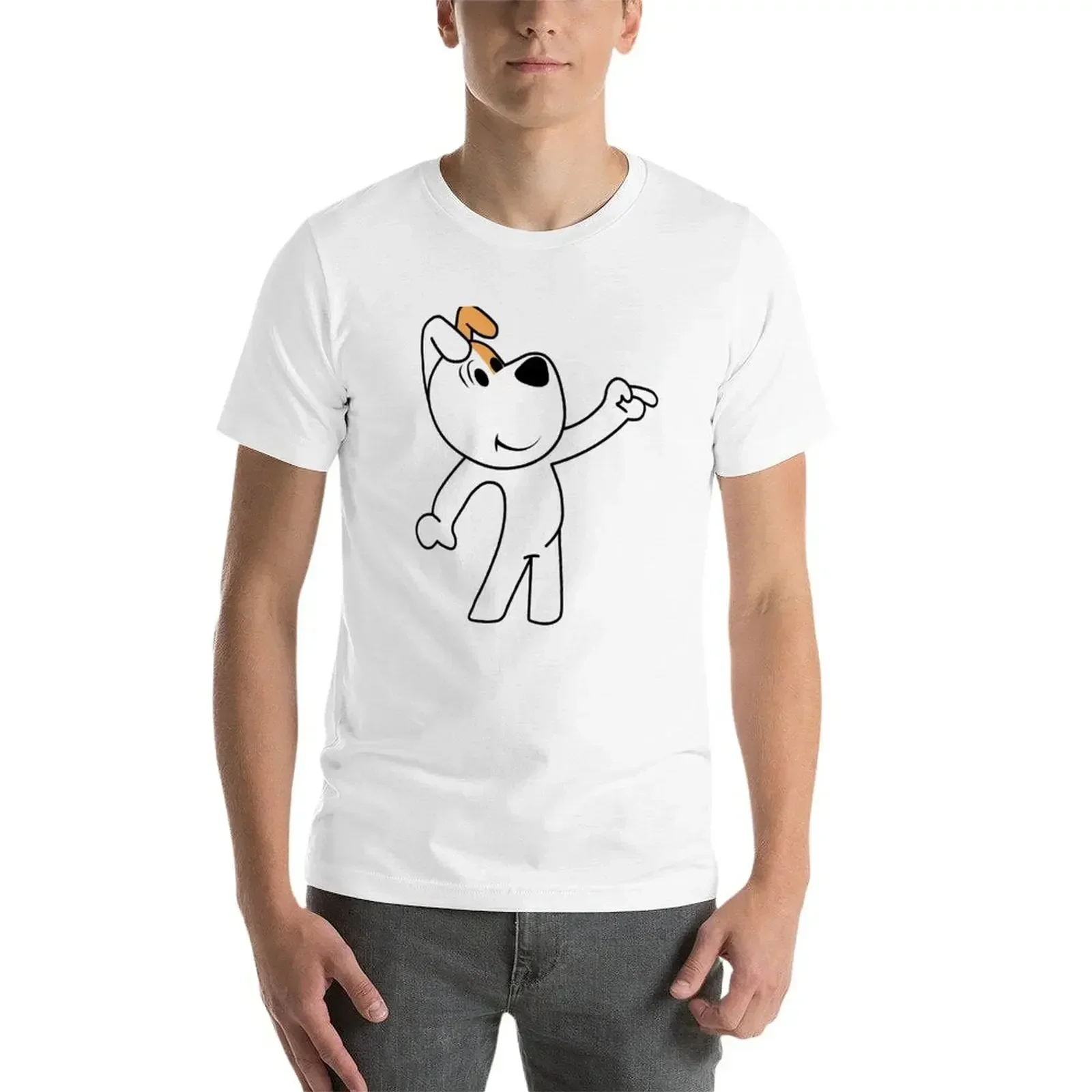 Reksio dog from Bolek and Lolek T-Shirt blanks cute clothes summer clothes mens graphic t-shirts