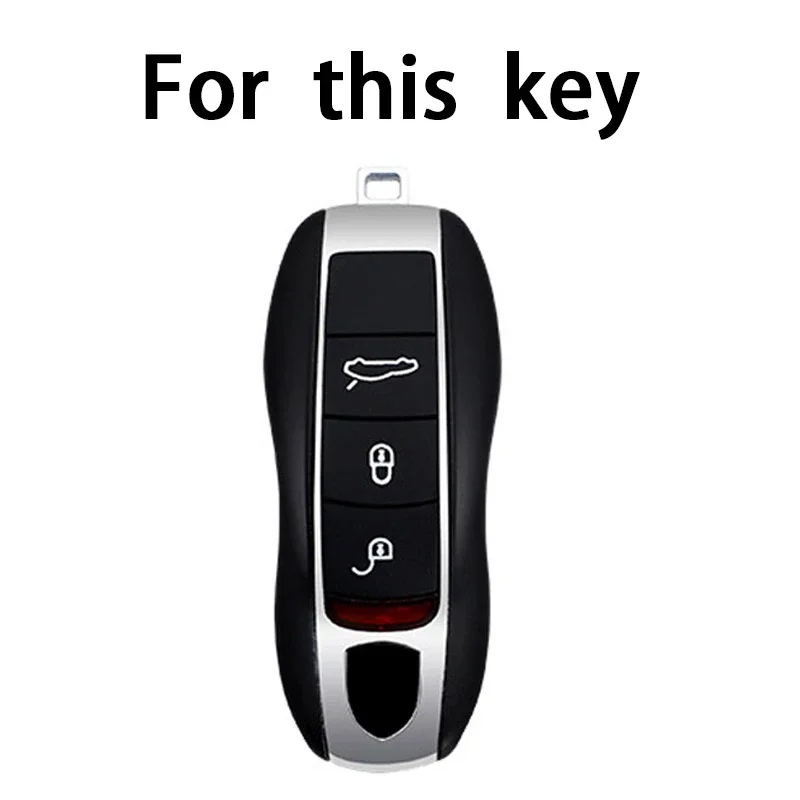 TPU Remote Car Key Case Replace Cover for Porsche Cayenne 718 MACAN Panamera 911 Macan Boxster Cayman Accessories