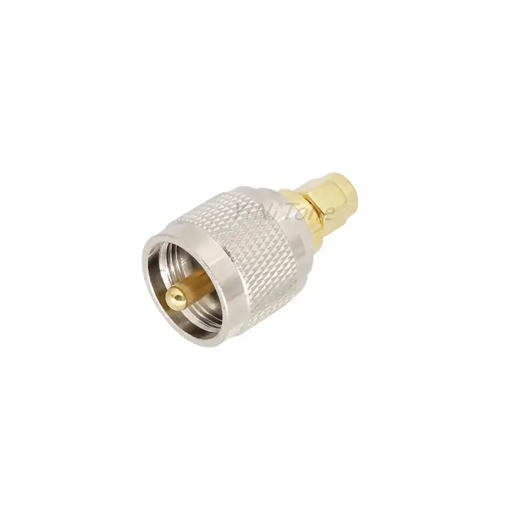 RF Adapter UHF Male PL259 Plug PL 259 Male To SMA Male Jack Connector