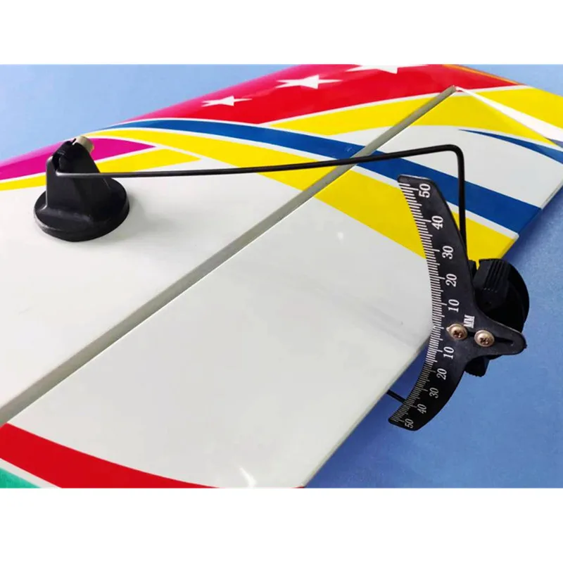 RC Aircraft Aileron Gauge Fixed-Wing, Precision Angle Meter with Protractor for Aeromodelling Setup/Upgrade Accessories