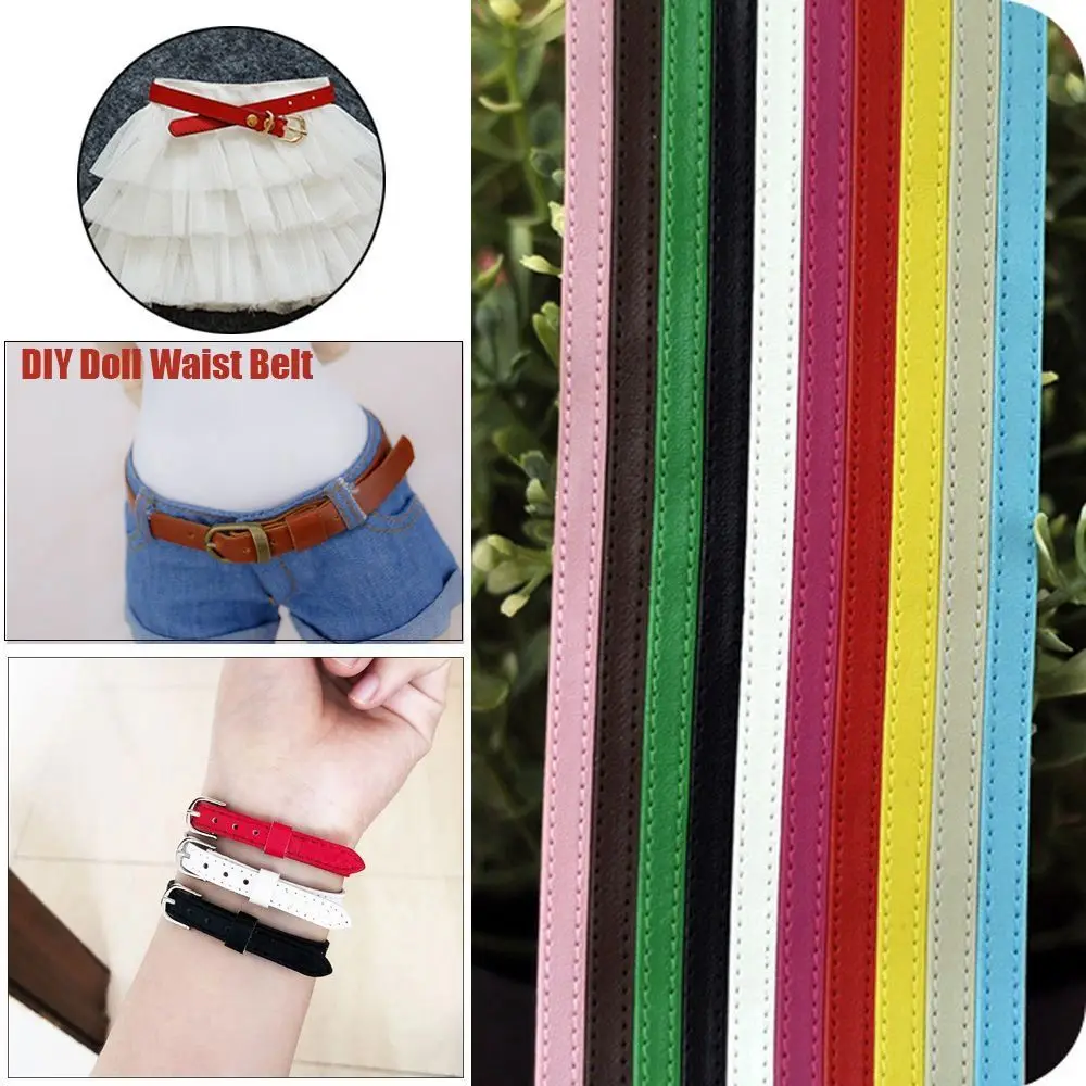 New 100cm Super Mini Belt DIY Handmade Bag Belt PU 10 Colors DIY Accessories