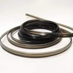 Black Bendable Solid Core 2.5mm(Dia.) T-shape Side Glow Fiber Optic Cable w/Skirt fin Car Decorative Atmosphere DIY Lighting