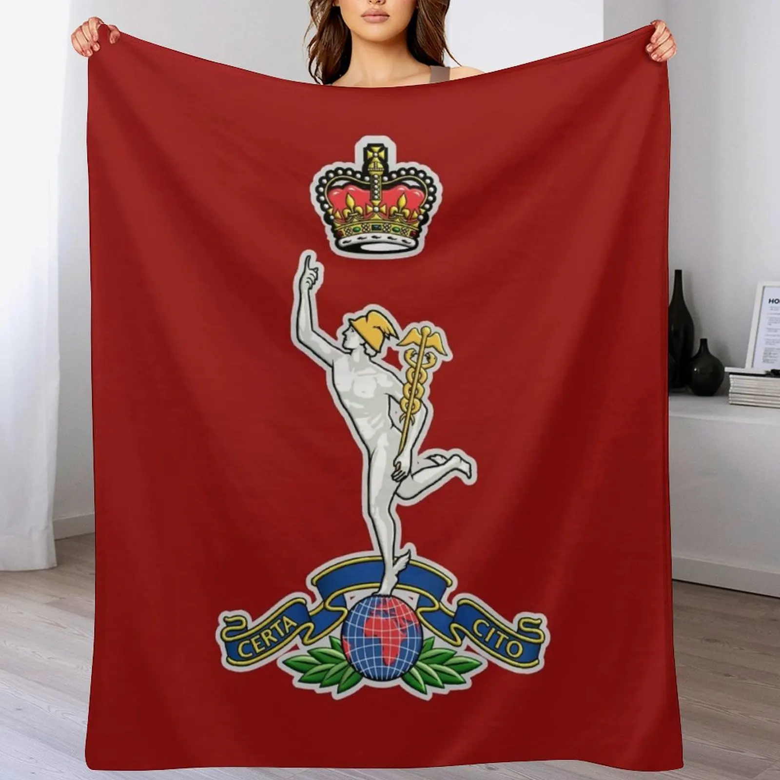 

ROYAL CORPS OF SIGNALS Throw Blanket Weighted Decorative Beds for sofa Blankets