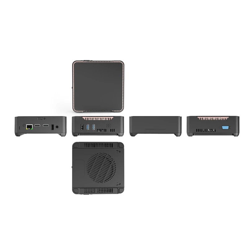 Mini pc 8gb ddr4 512g nvme mini computadores desktop suporte hd 4k display triplo 4k porta hd vga win 11 plugue da ue