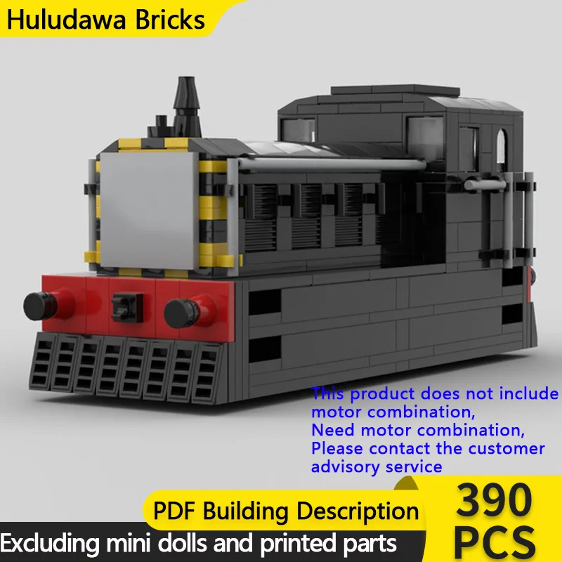 

Popular Anime Model MOC Building Bricks Classic Diesel Locomotive Modular Technology Children Holiday Gifts Assemble Toys Suit