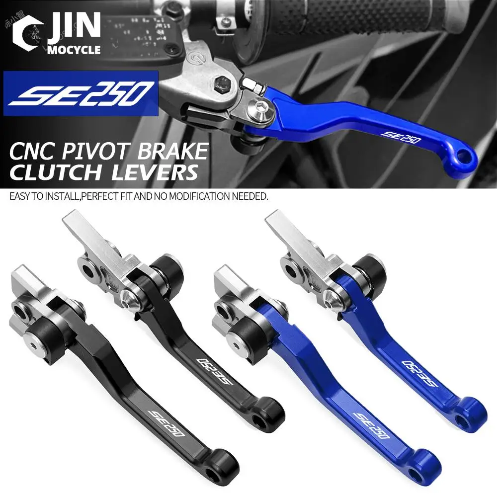 

For SHERCO SE250 2018 2019 2020 2021 Motocross Foldable Pivot Dirt Bike CNC Aluminum Handlebar Brake Clutch Levers Handle Lever