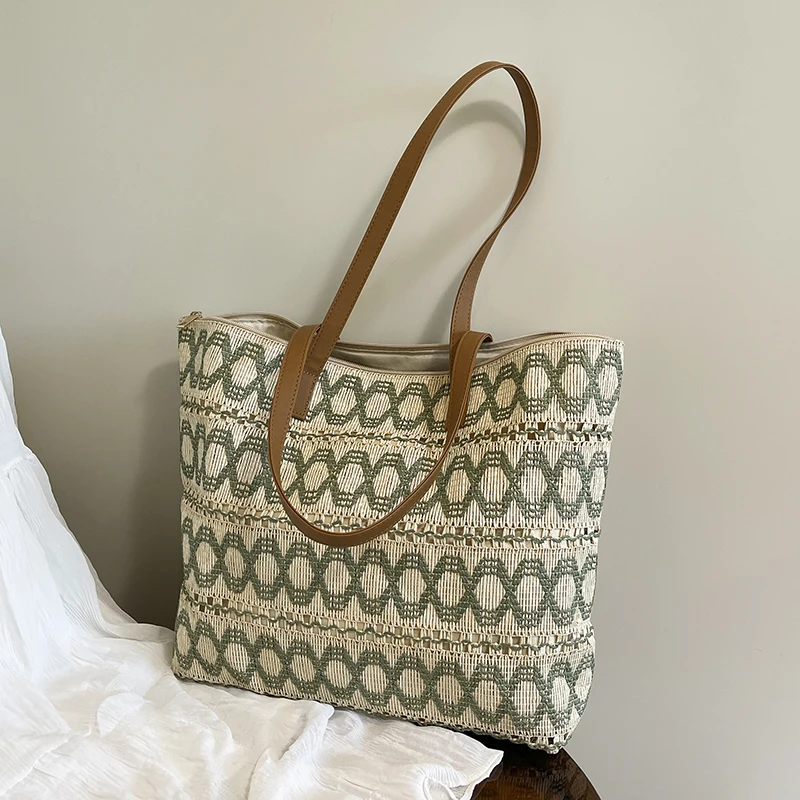 Elegante, schlichte Tragetasch – Women'S Raffia Bags Bewertung und Preis