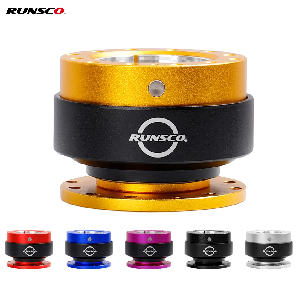 Racing Style Steering wheel Quick Release Hub Boss Kit Wheel Hub Adapter For Drift Steering Wheel PCD-70/75mm Runsco