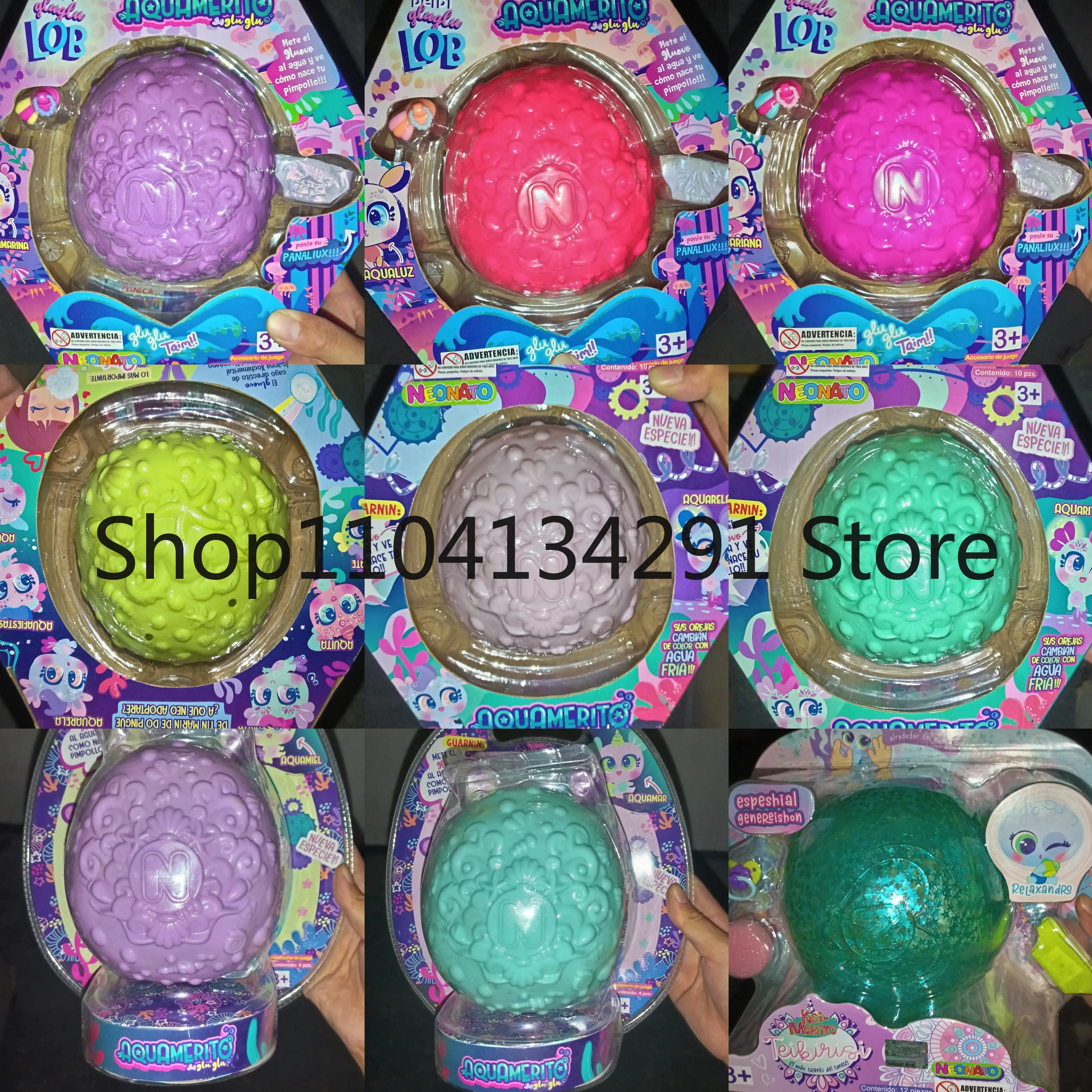 

Оригинальная игрушка-сюрприз Distroller Nerlie Neonate Chamoy & Amiguis – Кукла в яйце-сюрпризе – Подарочная модель