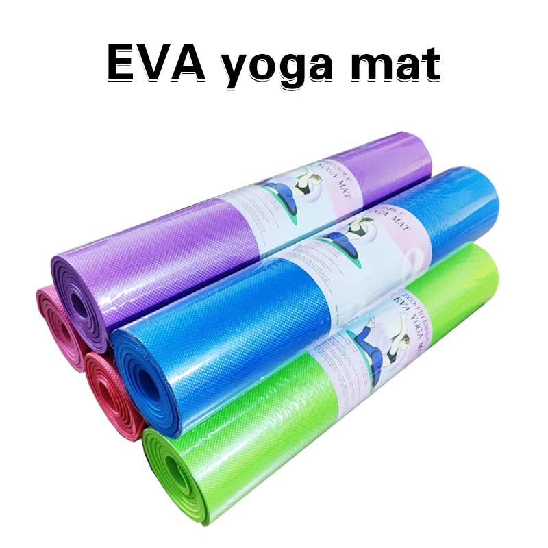 Esterilla de TPE para Yoga, alfombra antideslizante con línea de posición para principiantes, gimnasia de Fitness ambiental, 1730x610mm