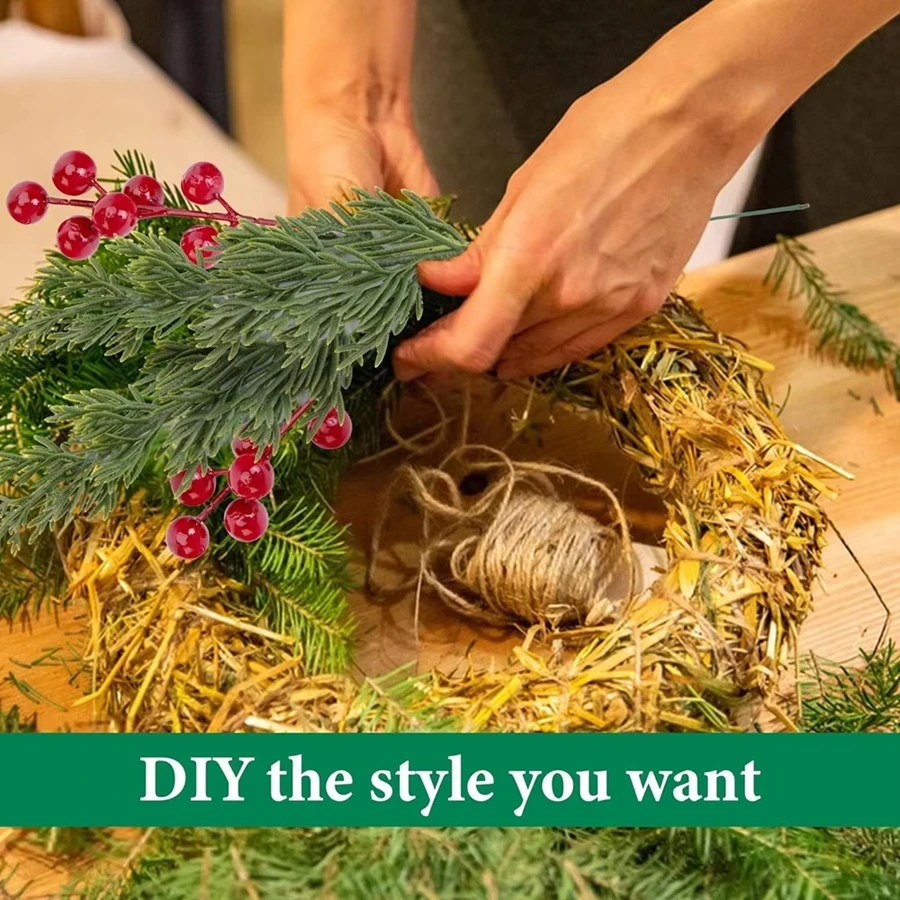 40/80 قطعة النباتات الاصطناعية شجرة عيد الميلاد غرف المنزل الزهور الزفاف ملحق الزفاف التخليص المزهريات طاولة طعام مركز ديكور