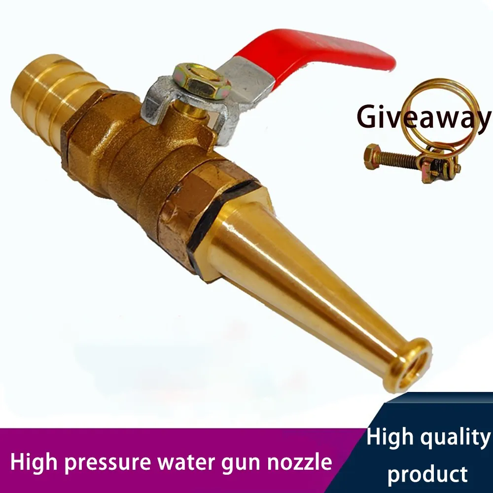 Hot Selling Thickened Copper Sany Zhonglian Mixer Truck Accessories Spray Head High Pressure Nozzle Tank Truck Water Gun Head SP