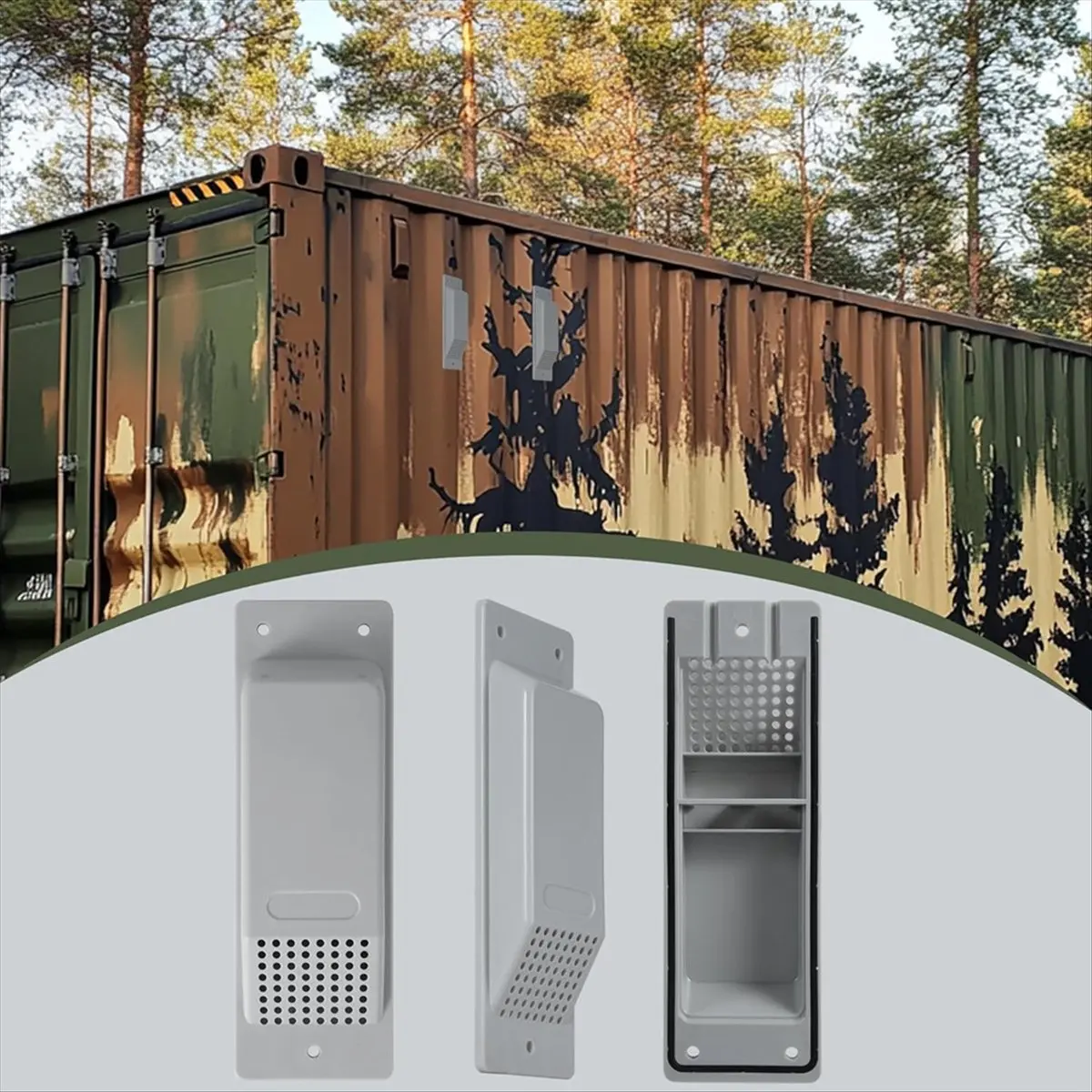 

Вентиляционные отверстия AT16 (8 шт.) для морских контейнеров, снижающие температуру и влажность грузовых контейнеров, боковая вентиляция