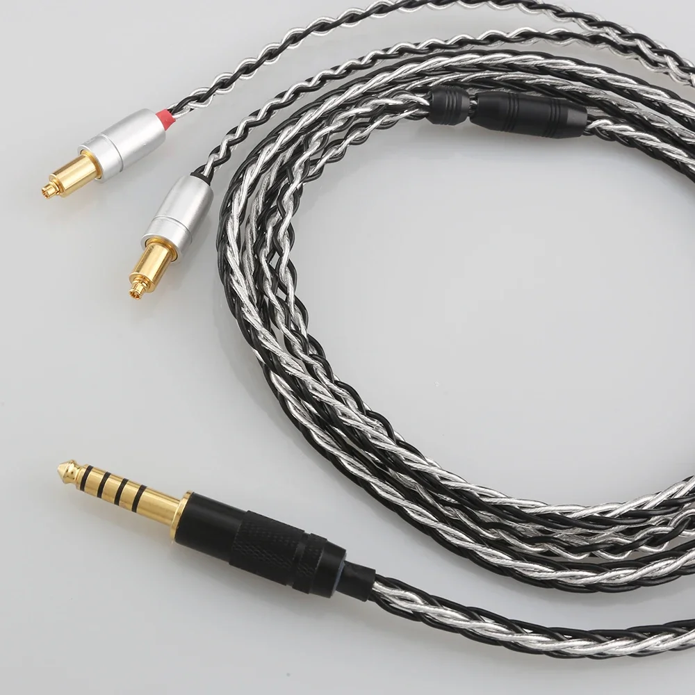 Audiocrast B819AG 7N OCC Silver Plated Cable 4.4mm Balanced Headphone Upgraded Cable for SRH1440 SRH1840 SRH1540 SHR535 846