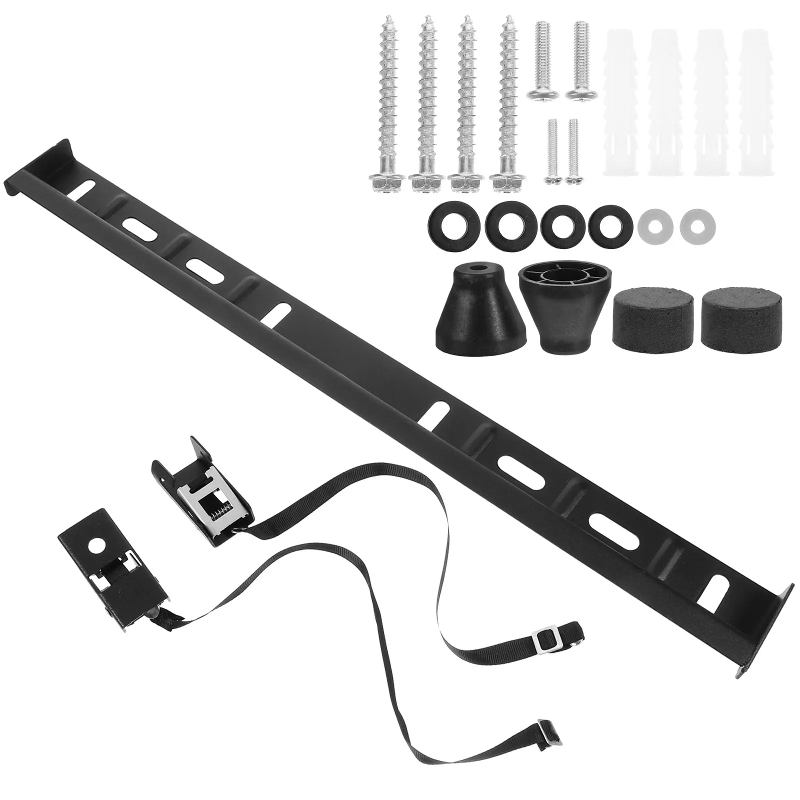 1Set Studless TV Wall Mount No Punch Bracket for 32-65 Inch Tvs L-Shaped Stable Support No Wall Damage TV Mount