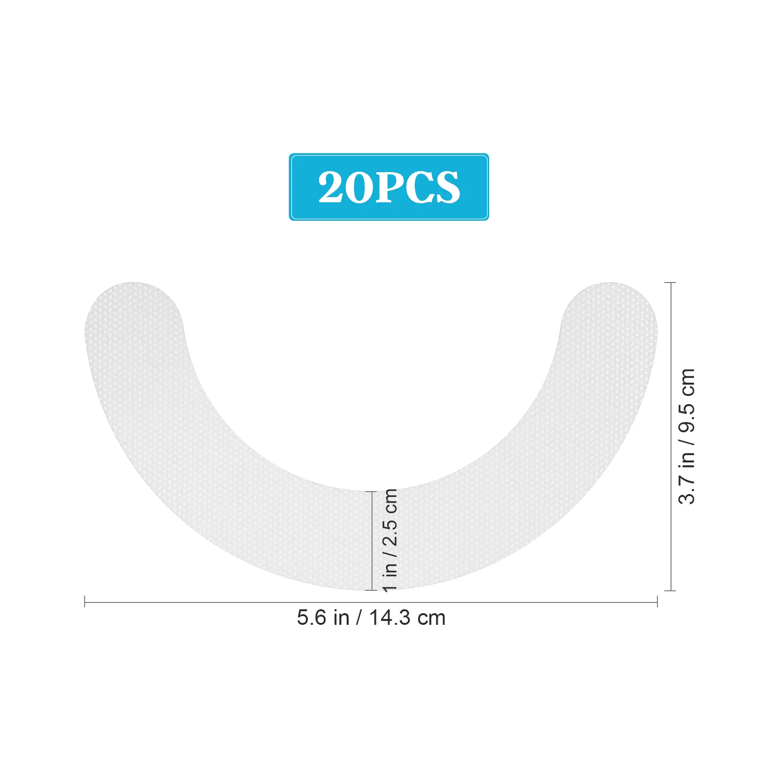 20 Uds cinta de refuerzo cintas de ostomía autoadhesivas tiras de barrera refuerzo suministros de fijación de la piel