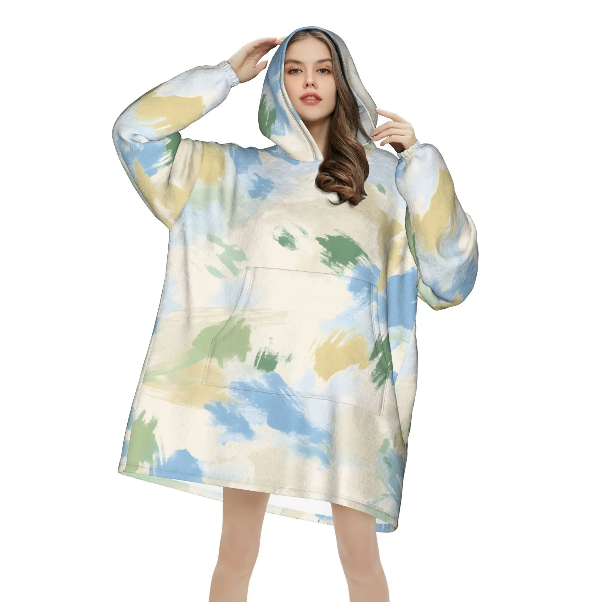 

320g plush Oversize Hoodie,loose and casual home wear,personalized outfit, Chinese style,Quality life,Oversize outfit