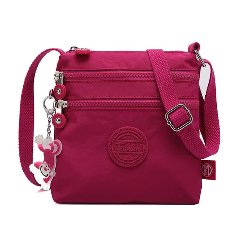 Bolsos de hombro tipo bandolera para mujer, bolso de nailon, bolso de mensajero de marca de lujo, bolso de mensajero pequeño para mujer, bolso de mano para mujer