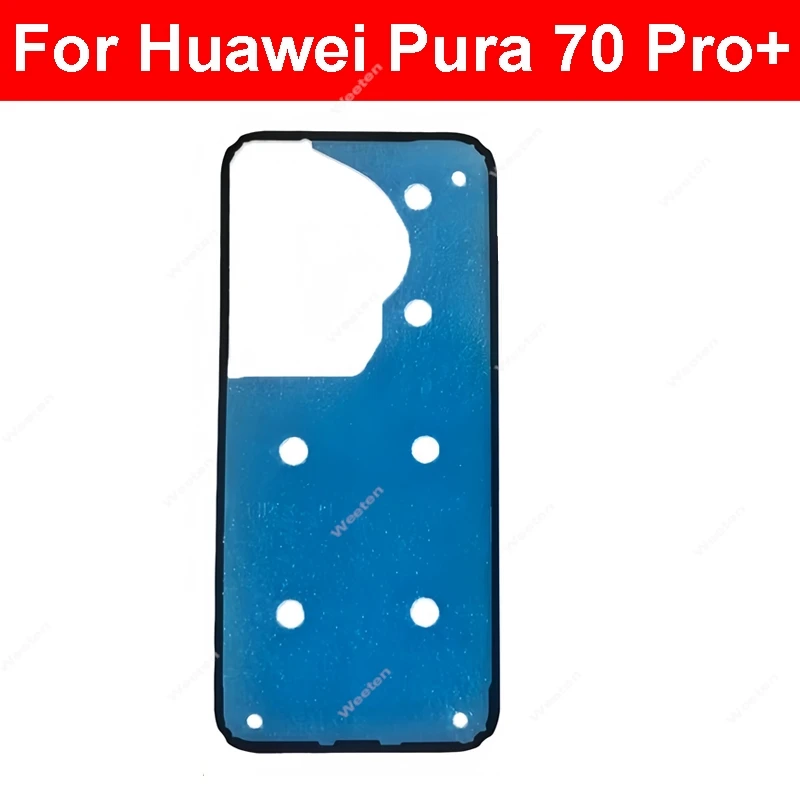 لهواوي بورا 70 برو بلس الترا عودة غطاء البطارية لاصق ملصق غراء لاصق ملصق استبدال أجزاء #2