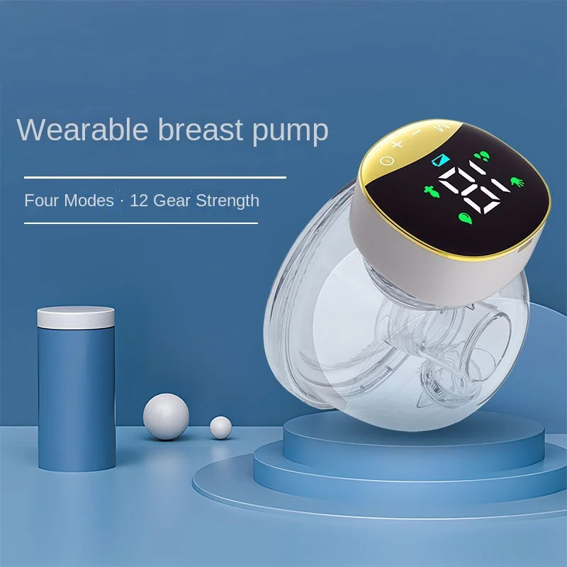 Wearable Breast Pump Double-sided Painless Electric Fully Automatic Integrated Breast Pump Hands-free and Portable Baby Milk