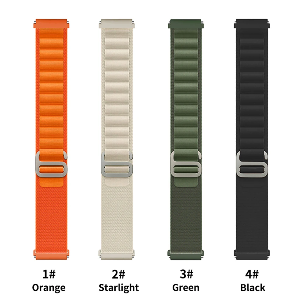 20MM Nylon Strap for Amazfit GTS 2 Mini GTS 2e Bracelet for Huami Amazfit GTS Correas Bip S/Bip S Lite for Garmin Venu Sq Bands