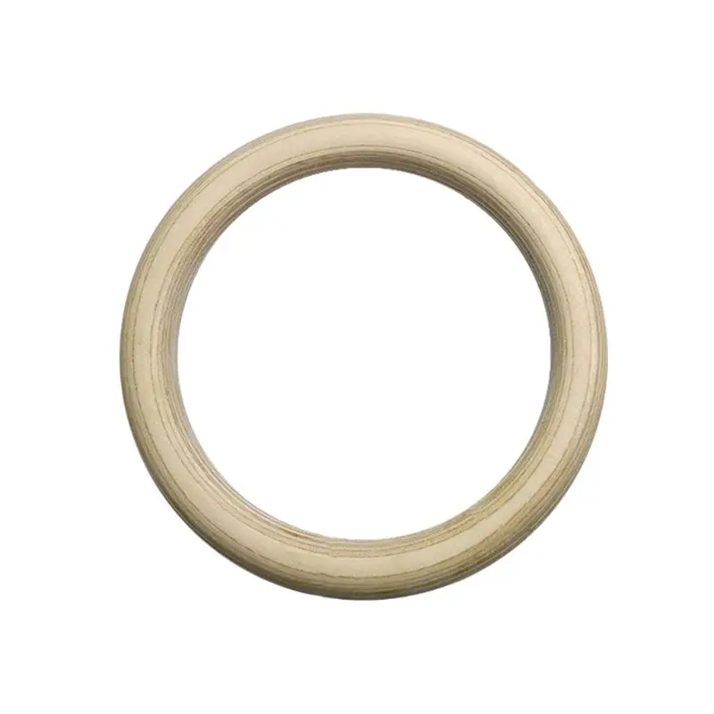 Wooden Gymnastic Rings Gym Training Ring Equipment for Body Strength Training