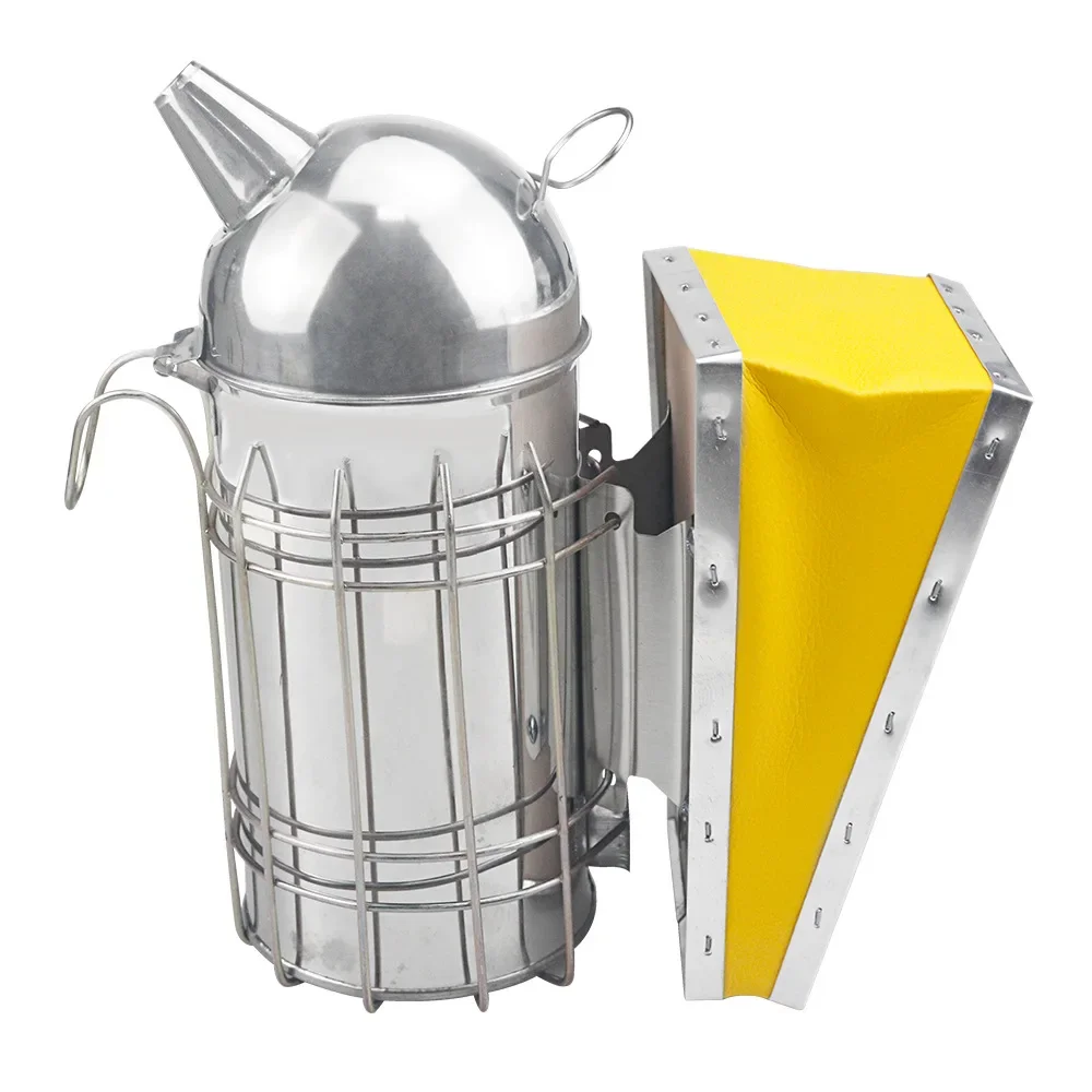 

Needle nosed stainless steel cowhide smoke nozzle, smoke nozzle, smoke bottle to drive away bees and beekeeping tools