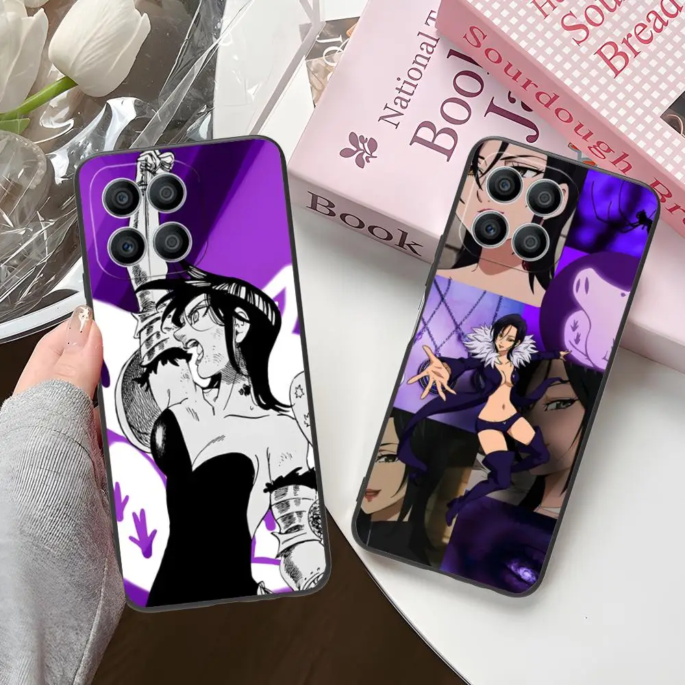 Seven Deadly Sins Merlin Phone Case for Honor 90 80 70 60 50 30 20 10 9 8 7 Pro S SE Lite 5G Soft TPU Shockproof Cover - view 2