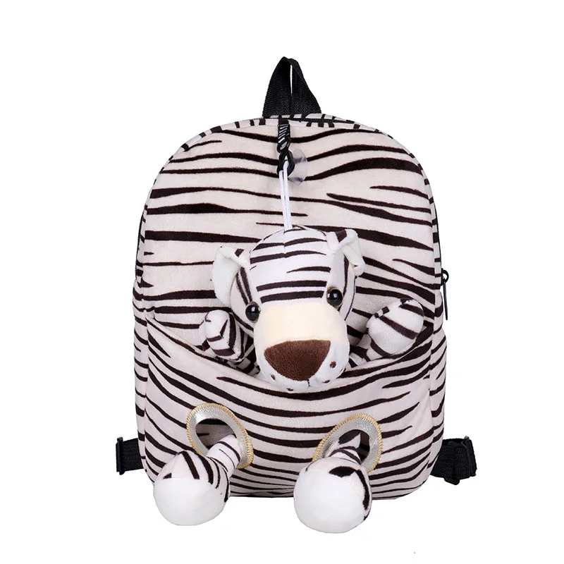 Bambini ragazzo ragazza zaino simpatico cartone animato animale peluche zaino per bambino viaggio all'aperto borse ad alta capacità giocattoli Kawaii borse da scuola