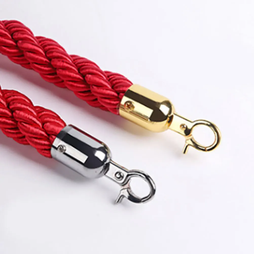 

2Pcs Rope Hook Guardrail Connector Snap Fastener Durable Aluminum Alloy Easy Installation Home Hotel Mall