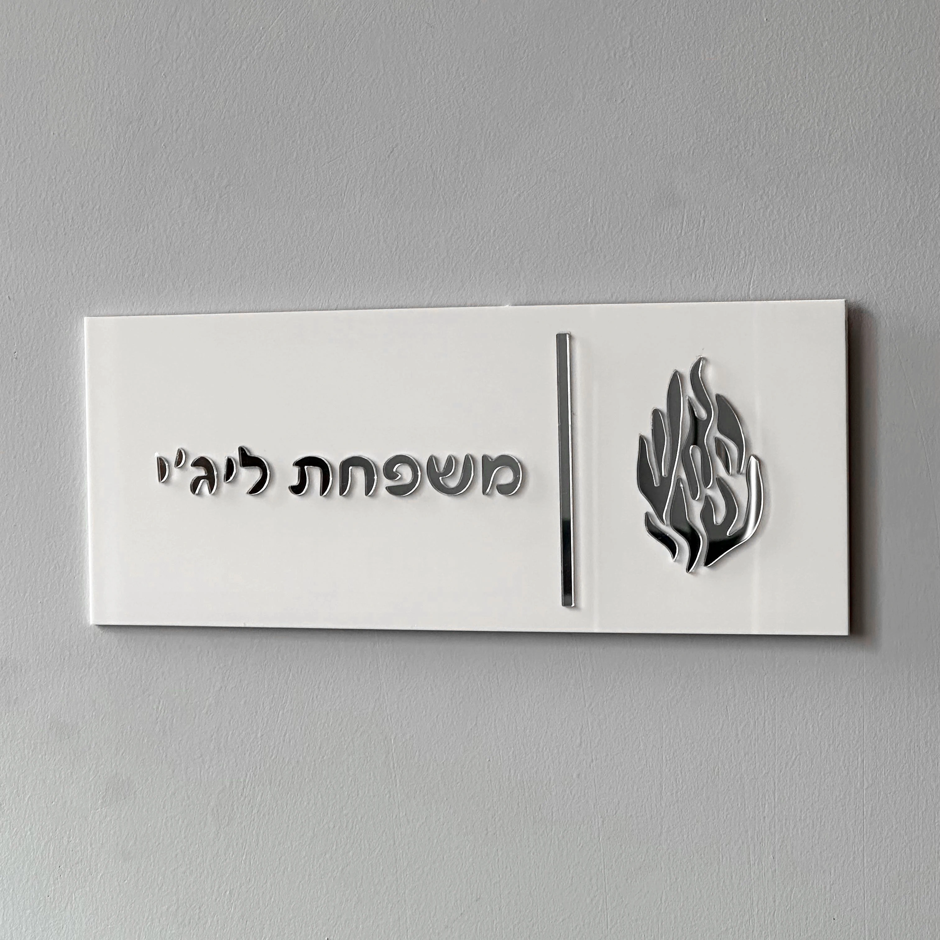 Personalized 3D House Number & Family Name Entrance Sign 3