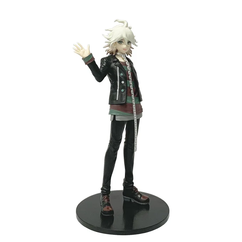 20CM Anime Danganronpa Nagito Komaeda Figure PVC figurine modèle jouets Figure Collection poupée cadeau déclencheur heureux Havoc jouet