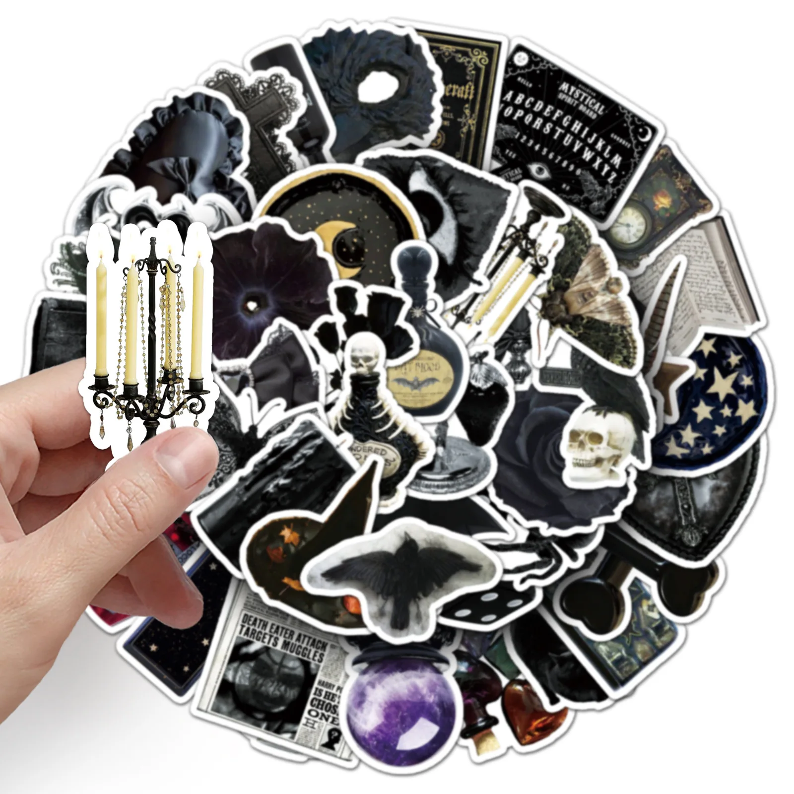 10/30/50PCS Strega Gotica Graffiti Adesivi Stile Scuro Decorazione FAI DA TE INS Adesivo Del Fumetto Del Computer Portatile Chitarra Auto Bici di Skateboard giocattoli