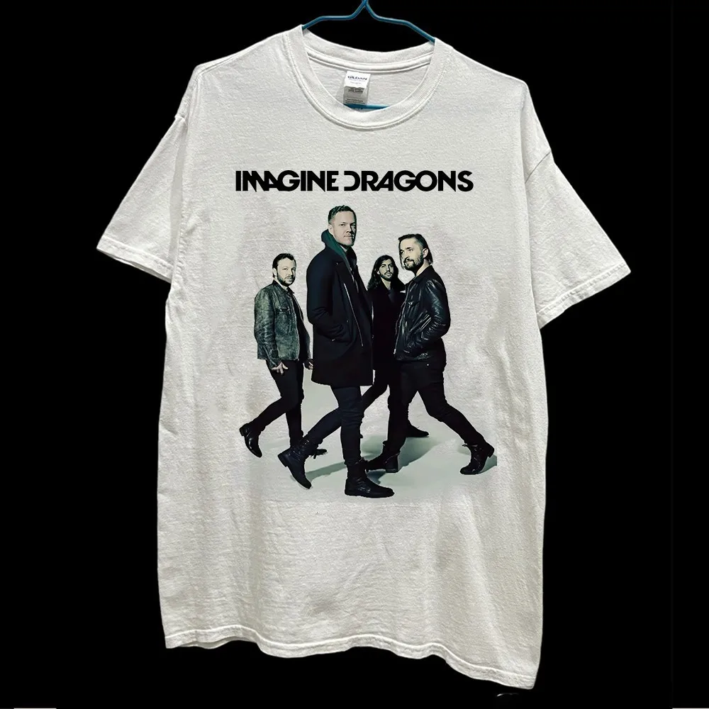 

Популярная рубашка унисекс Imagine Dragons Concert S-235XL 13D935Tops, мужские новые подарки и футболки, футболка большого размера, футболки