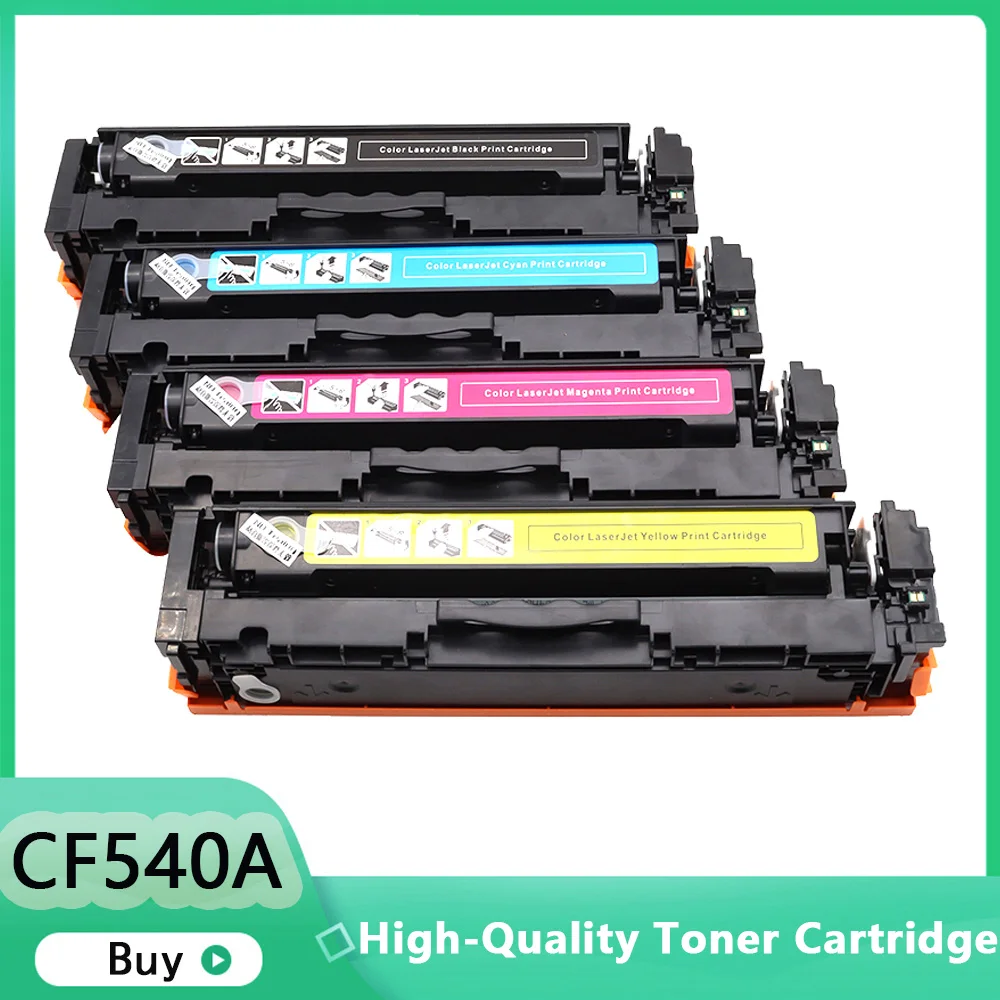 203A CF543A CF542A CF541A CF540A 1PK cartucho de toner Compatível para HP LaserJet Pro M254 M254nw M254dw M254dn Impressora