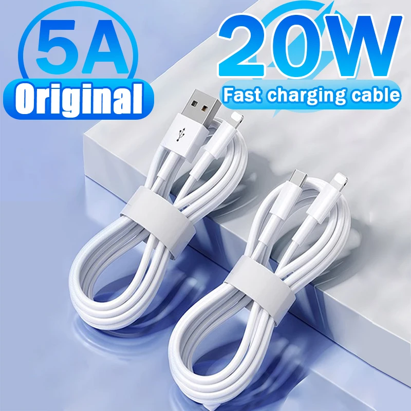 20W PD3.0 USB C Cable For Apple iPhone 14 13 11 12 Pro Max XS X Fast Charging Phone USB C Lightning Cable Charger Accessories