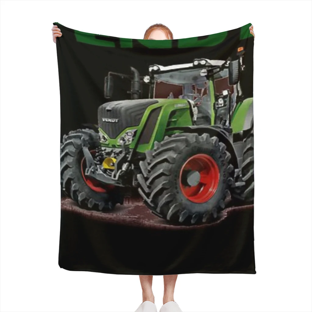 

Fendt German Tractors Comfortable Flanne Blanket Fluffy Soft Bedroom Decor Sofa Blankets Comforter Home and Decoration