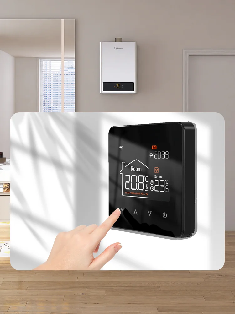 Tuya Smart Home Thermostaat Water Elektrische Warme Vloerverwarming Gasboiler WiFi Temperatuur Afstandsbediening met Google Alexa - afbeelding 2
