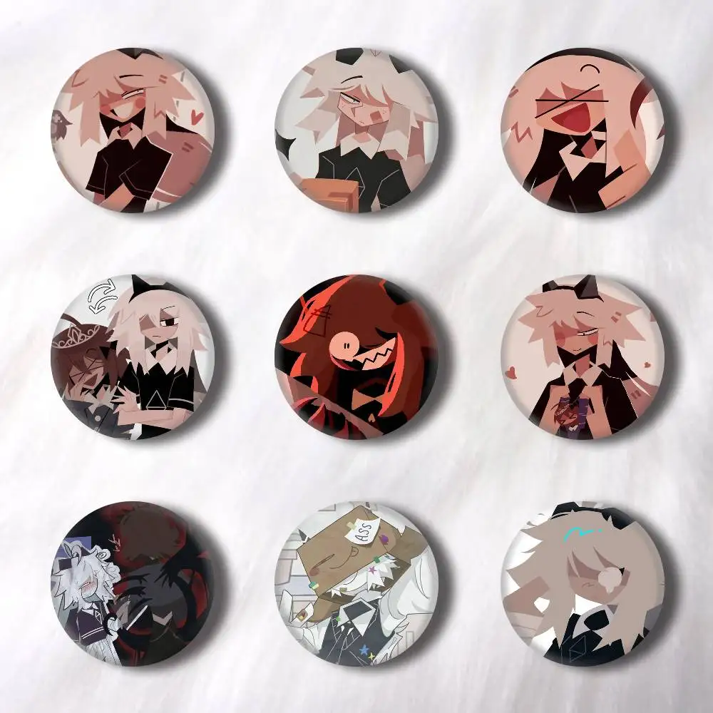 FPE Anime Oliver  Creative Round Button Badges Pin Brooch Backpack Jewelry Gift