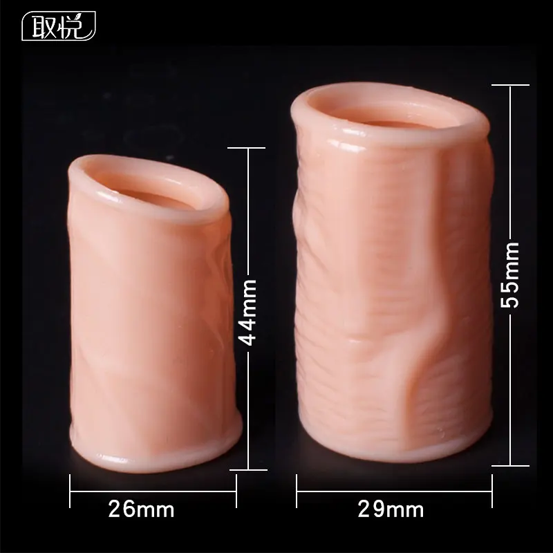 2pcs/set Men Foreskin Corrector Phimosis  Penis Rings Cockring Delay Ejaculation Sex Toys for Men