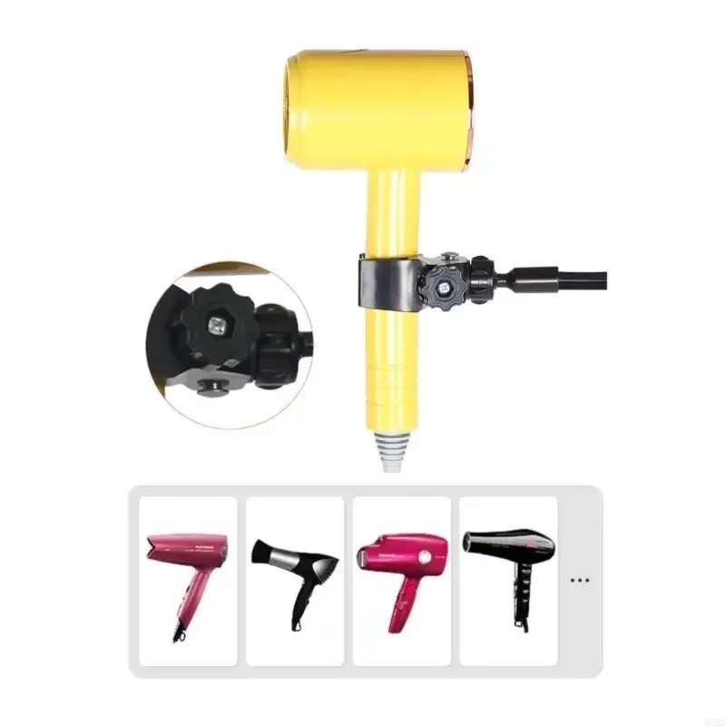 37ME Pet Grooming Table Hair Dryer Stand Dog Hair Dryer Holders Bending Blow Dryer Holders Table Clamps Dryer Stand Pet Suppl view 2