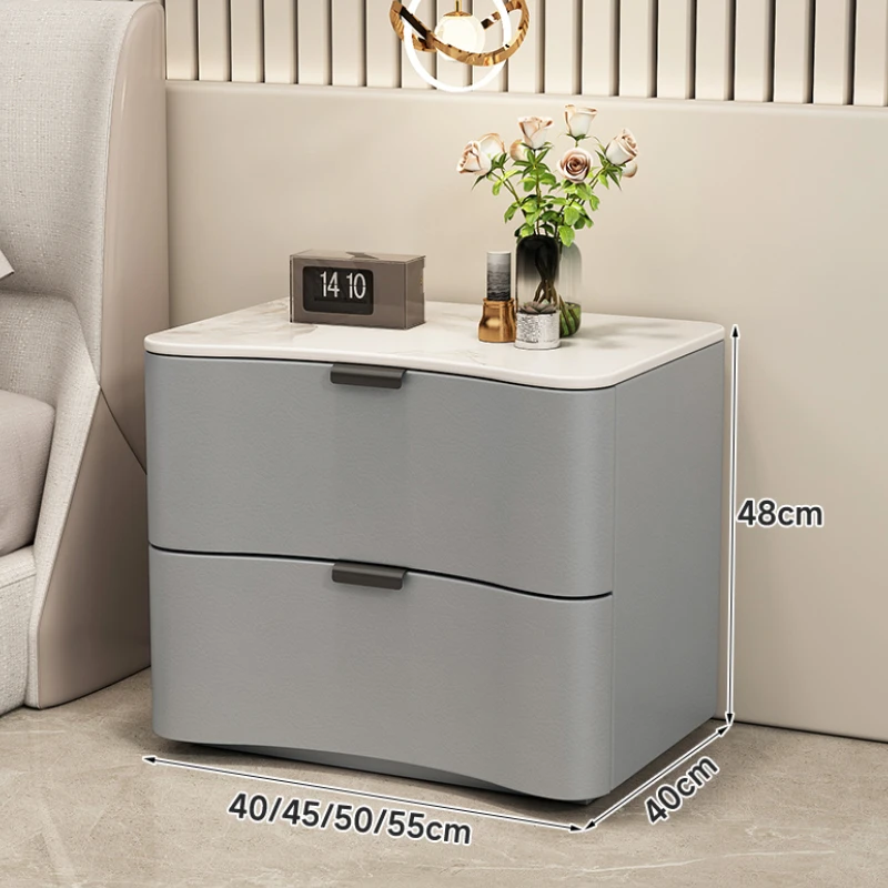 

Small Minimalist Nordic Nightstand Design Wood Cute Modern Nightstands Storage Aesthetic Italian Mesa De Noche Bedroom Furniture