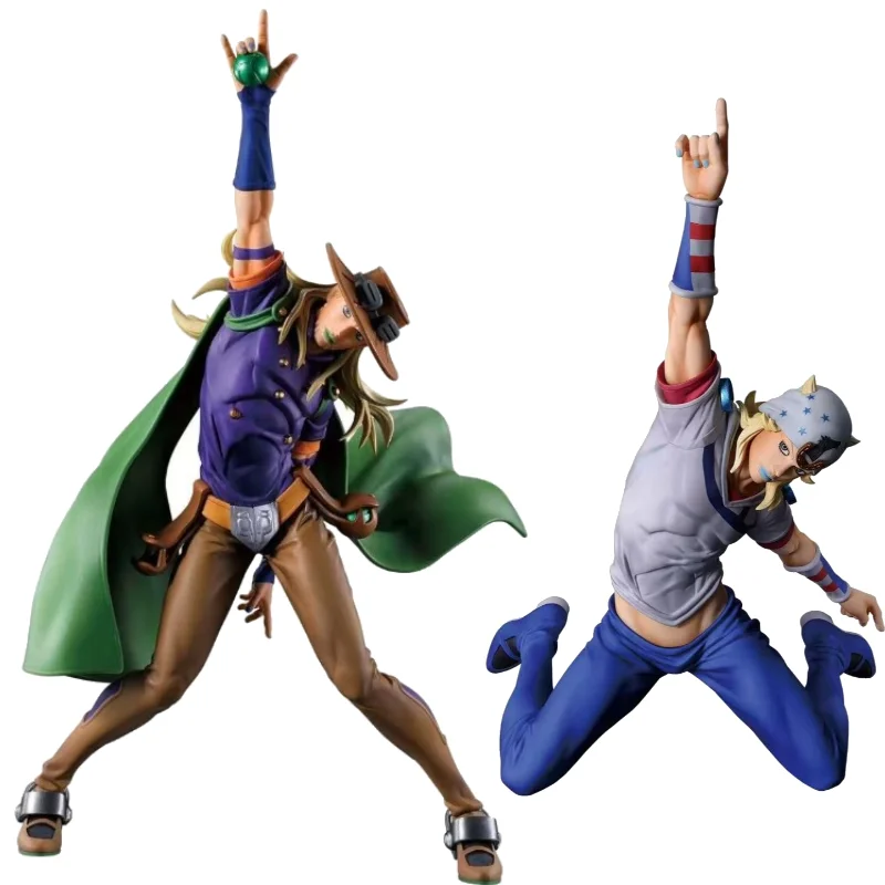 Auf Lager Bandai Banpresto Mometria JoJo Steel Ball Run Johnny Joestar & Gyro Zeppeli Doppel-Figurenset Anime-Modell Spielzeug Geschenk AS – Detail 3