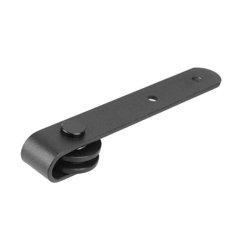 Armário deslizante kit de ferragem porta do celeiro super mini kit de ferragem de porta deslizante montagem superior cabide trilha armário
