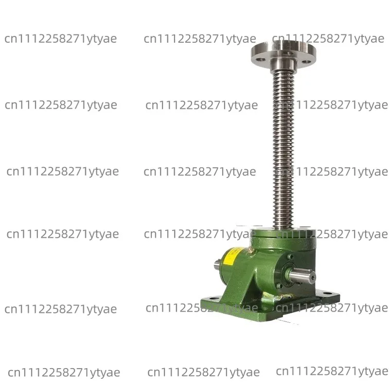 Electric Screw Elevator Worm Wheel and Worm Hand Operated Small Lifting Platform